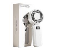 Generico Ventilador portátil - Dispositivo recargable plegable | Ventilador personal | para camping, playa, oficina, excursiones y viajes