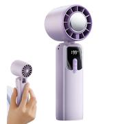 Generico Ventilador portátil, portátil, portátil, portátil, refrigerador, ventilador, accesorio para camping, para el hogar, al aire libre, verano, playa, vacaciones, viajes, senderismo, mujeres y