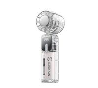 Generico Ventilador portátil, recargable por USB, soplador manual, a batería, ventilador de bolsillo | para viajes, excursiones, correr, camping, playa, pícnic, conciertos, casa, interiores