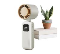 Genérico Ventilador Portátil | Recargable USB Plegable De Alta Velocidad | Miniatura Ventilador Plegable,Para Viajes, Camping, Vacaciones, Salidas, Senderismo, Deportes, Mochila De