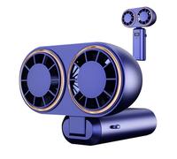 Genérico Ventilador Portátil | Soplador plegable - Ventilador Recargable por USB para Cuello,para Dormitorio Salón Escuela Playa Residencia Universitaria Adultos Jóvenes Niños