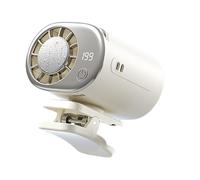 Genérico Ventilador Recargable con Clip Portátil 360 Grados Silencioso for