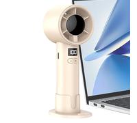 Genérico Ventiladores Personales Portátiles Recargables,100 Velocidades Ajustable USB Recargable - Ventilador Refrigerante Ligero,Para Mujeres Hombres Hogar Oficina Viajes Camping