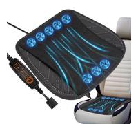 Genérico Ventilated Seat Cover, 17.32x17.32 Inches Car Seat Cooler Pad with Fan - 3 Adjustable Speed, Anti-Sweat, Ventilated and Breathable Cooling Automotive Accessories for Driving