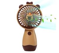 Genérico Ventilatore Portatile Ricaricabile,Capybara USB Ricaricabile Dispositivo Da Esterno,Ventilatore Pe sonale Potente | per Estate Campeggio All'aperto Spiaggia Festival Sport Uffici Scrivani