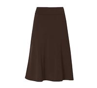 Genérico Ver Ropa De Oferta De Mujer 80S Skirts For Women Falda De Cintura Alta Informal De Verano para Mujer con Falda hasta La Rodilla De Color Liso Elastica Midi Boho Chic