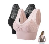 Genérico VeraCurves - Effortless Shaping Bra, Wire-Free Front Closure Sport Bra for Women, Seamless Lift & Support