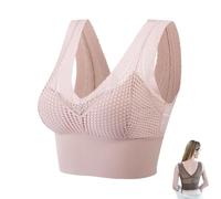 Genérico VeraCurves - Effortless Shaping Bra, Wire-Free Front Closure Sport Bra for Women, Seamless Lift & Support