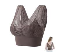 Genérico VeraCurves - Effortless Shaping Bra, Wire-Free Front Closure Sport Bra for Women, Seamless Lift & Support