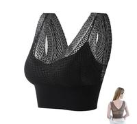 Genérico VeraCurves - Effortless Shaping Bra, Wire-Free Front Closure Sport Bra for Women, Seamless Lift & Support