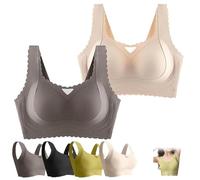 Genérico Verafits Bra, Wire-Free Push Up T-Shirt Bras for Women Full Coverage, Comfortable Bust Support & Shaping Bra