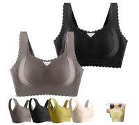 Genérico Verafits Bra, Wire-Free Push Up T-Shirt Bras for Women Full Coverage, Comfortable Bust Support & Shaping Bra