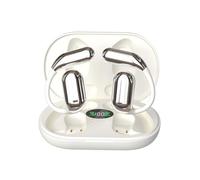 Genérico VerbaBuds AI Translator Earbuds - 144 Languages Real Time Translation/Offline Mode/Noise Cancelling 3-in-1 Headphones for Travel/Business/Language Learning (White)