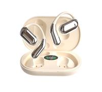 Genérico VerbaBuds AI Translator Earbuds - 144 Languages Real Time Translation/Offline Mode/Noise Cancelling 3-in-1 Headphones for Travel/Business/Language Learning (Beige)