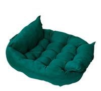 Genérico VersaBuy Cama para Mascotas Confort Line Verde Talla Mediana - Descanso Cómodo y Estilo Moderno para Perros y Gatos, Tejido Resistente, Fácil de Limpiar, Ideal para Interiores