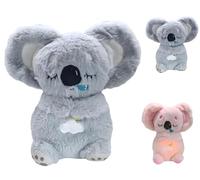 Genérico Versión Adulta del Koala respirando,con música e iluminación Abdominal Suave,Compañero Ideal para Dormir y aliviar el estrés