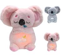 Genérico Versión Adulta del Koala respirando,con música e iluminación Abdominal Suave,Compañero Ideal para Dormir y aliviar el estrés