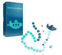 Genérico Versión en inglés Juego Deep Sea Adventure Juego de Mesa Deep Sea Adventure Cartas Divertidas Juegos para Fiestas Juegos para Fiestas