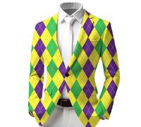 Genérico Veste de carnaval pour garçons avec motif festif, coupe élégante et confortable pour occasions formelles et fêtes, idéale pour enfants de 3 à 8 ans (Multicolour, 7-8 Years)