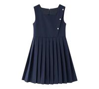Genérico Vestido Bebe, Vestido De Verano, Vestidos De Niña Atuendo Casual De Verano Vestido Sin Mangas con Volantes Y Corte En A para Niñas Pequeñas Y Adolescentes para Uso Diario