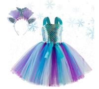 Genérico Vestido de para niñas | Vestido de tutú de | Princess Dress Up