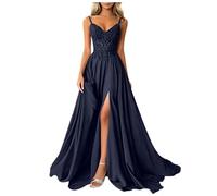 Genérico Vestido Fiesta Mujer Vestido de Noche para Mujer línea A Hombros Descubiertos de Dama Honor Elegante Largo Fiesta Bodycon Formal invitado Boda graduación2026