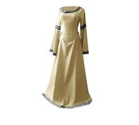 Genérico Vestido Mujer Halloween Traje Victoriano Medieval Woman Vestidos Tallas Gótica Hechicera Disfraz De Mujer Terrifier Vampira Fantasma Disfraces Halloween Adultos S