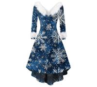 Genérico Vestido Navidad Mujer, Jerséis Empresa Gracioso Christmas Noel Cena Jerseis Woman Fiesta Natal Ugly Baratos Ropa Navidad, Mama Familiar Funny Jersey Fiesta Mujer Invierno, S