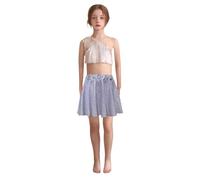 Genérico Vestido NiñA Ceremonia 3 AñOs,Vestido De Baile con Falda De Lentejuelas De Mil PáJaros para NiñOs