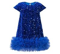 Genérico Vestido Princesa Nina 2 Anos,Vestido De Tutú para NiñAs Vestido De Fiesta De CumpleañOs con Lentejuelas Brillantes Vestido De Baile De GraduacióN para NiñAs PequeñAs Vestido Deportivo