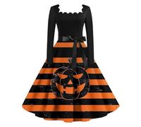Genérico Vestido Vampiro Mujer Woman Bruja Gotica Victoriano Vestido Victoriano Art Talla Goticos Disfraz Bruja Vampiresa Araña Vampira Disfraces Mujer Halloween M