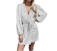 Genérico Vestidos Cocktail Mujer,Vestido Tipo CáRdigan para Mujer Vestidos Formales para Mujer Vestidos Semiformales para Invitadas A Una Boda Vestidos Formales Negros para Fiestas De Noche