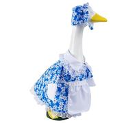 Generico Vestidos de ganso de porche - Disfraces pastorales primaverales de 58 cm con sombrero, vestido para ganso de porche - Para cumpleaños, boda, Acción de Gracias, , terraza, jardín, patio