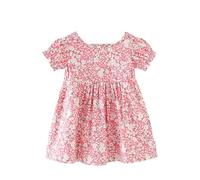 Genérico Vestidos para bebés y niñas de algodón Suave con Vuelo, Ideales para Fiestas y Uso Diario, Desde 3 hasta 6 años (6-7 Years)