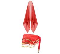 Genérico Vestuario Para Gansos - Trajes de Gansos para Jardín | Accesorios De Estatuas Con Sombrero Y Falda De Lentejuelas Decoración Para Exteriores Eventos Patio Delantero Parques Públicos