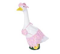 Genérico Vêtements Statue - Vêtements D'Oie De Porche - Ensemble Bikini D'Été À Pois, Tenue Pour Statue De Jardin De 43cm/58cm | Décoration Extérieure Pour Pelouse, Patio, Cour, Balcon Et Entrée