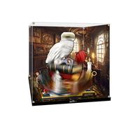 Genérico Vetrina in acrilico per il kit Modello 76466 El mago: Edición Collector, espositore antipolvere e da Collezione. per Le-GO 76466 (Modello no incluido)