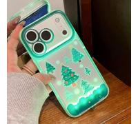Genérico Vibrant LED Bowknot Phone Case, Built in LED Colorful Glowing Cell Phone Cover for Women, Incoming Call Flash Light Up Slim Clear Case for iPhone 11/12/13/14/15/16/17 Pro/Pro MAX