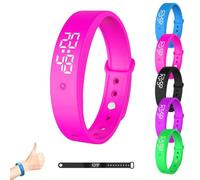 Genérico Vibrating Alarm Wristband Silent Alarm (Pink)