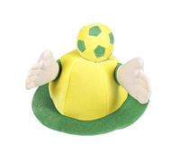 Genérico Victory Cheer - Match Day Hat, Cheer Boost with Stadium Energy, Velvet Finish, Sport Costume, Party Wear for Lively Football Events Masquerade Celebrations Cosplay Gatherings