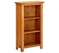 Genérico vidaX Estantería Madera Maciza de Roble 45x22,5x82 cm,Librerías y estanterías-289186