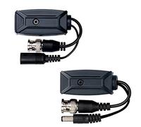 Genérico Video Balun transceiver POE: BCN+DC a RJ45, cable Transceptor de vídeo pasivo conector de corriente o alimentación, pareja macho hembra