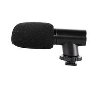 Genérico Video Camera Microphone - Compact Windproof Audio Recorder, Mini Phone External Microphone, Noise Reduction Sound Capture Device For Interviewing Streaming Meeting Recording Usage