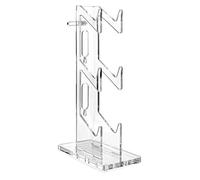 Genérico Videospiel -Controller -Halter klar, Clear Controller Holder - 3 Ebenen Kopfhörer | Game Controller Holder Headset -Stand für Zubehör für Heimspeicher