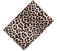 Generico Vinilo estampado leopardo, calor animal -deuda -12 x 10 '' Hierro en vinilo para suministros de tela T -Shirt Cojín de artesanía DIY -da -te