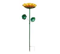 Genérico Vintage Bird Bath, Flower Garden Basin, Iron Bird Feeder