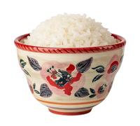 Genérico Vintage Ceramic Bowls - 5 Inch Microwave Safe Food Container, Elegant Rice Bowl, Ceramic Kitchen Bowls with, Heat Safe Serving Design, for Soup Cereal Meal Lunch Dinner Restaurant