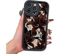Genérico Vintage Floral Decadent Lily Phone Case for iPhone 17/16/15/14/13/12/11pro MAX, Anti-Scratch Protective Cover with Retro Botanical Design (B2,13Pro)