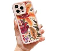 Genérico Vintage Floral Decadent Lily Phone Case for iPhone 17/16/15/14/13/12/11pro MAX, Anti-Scratch Protective Cover with Retro Botanical Design (A2,14Pro MAX)