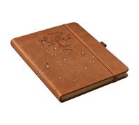 Genérico Vintage Journal Book - Retro Leather Writing Planner | Journal Planner For Sketching School Office, Travel Notebook With Elastic Band, Everyday Notebook, Personal Book For Daily Notes